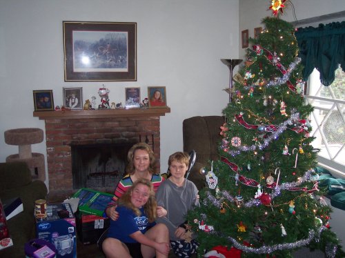 Jonny, mom and dogs 