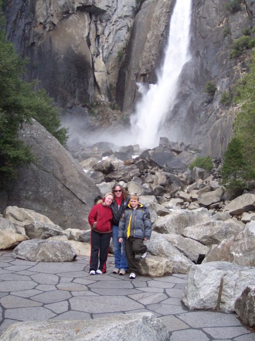 Missy and Dixie in yosemite 