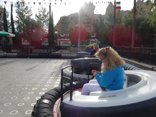 Missy on ride