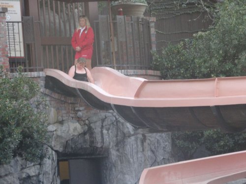 Melissa  on slide