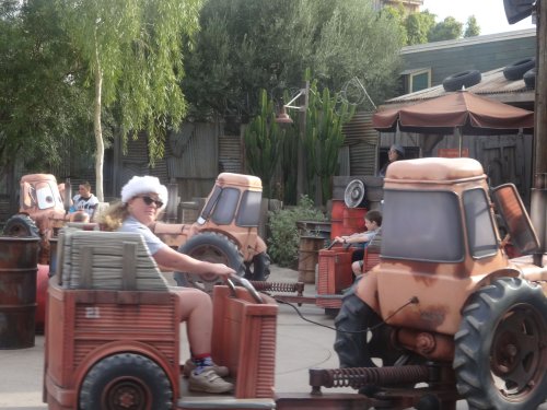 Melissa at California Adventure