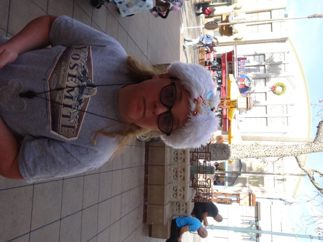 Melissa at California Adventure