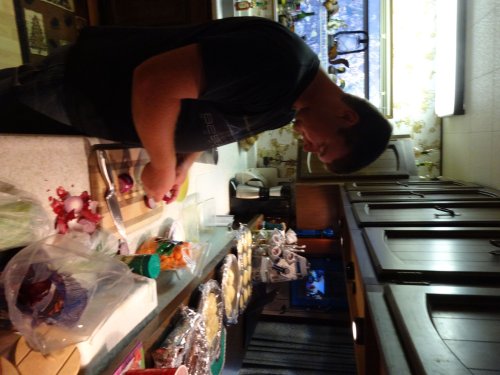 Jonny cooking