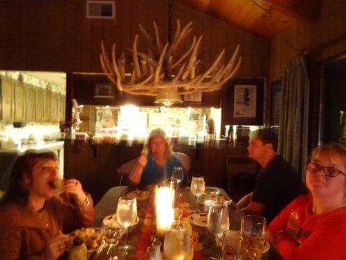 Thanksgiving Dinner with Kim, Lori, Jonny and Missy