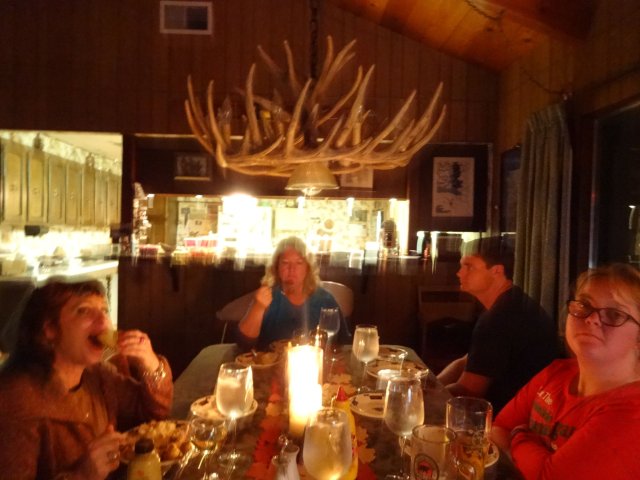 Thanksgiving Dinner with Kim, Lori, Jonny and Missy