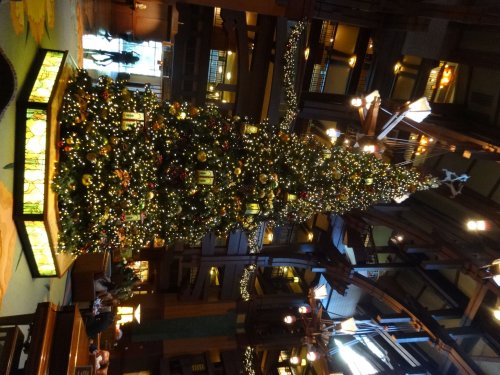 Christmas tree at Grand Californian