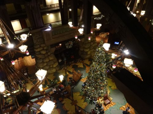 lobby of Grand Californian