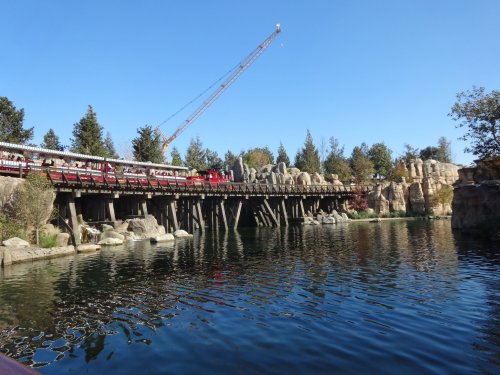 train on bridge