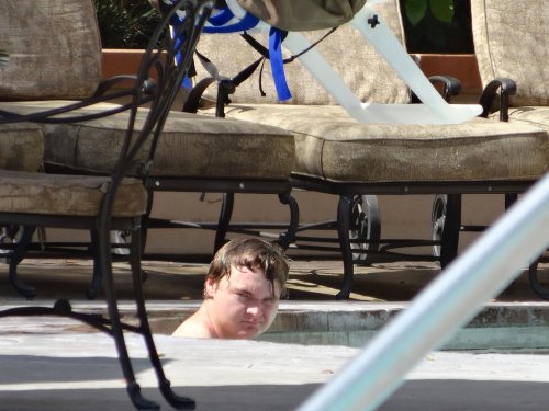 Jonny in Jacuzzi