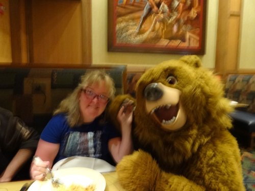 Missy and bear