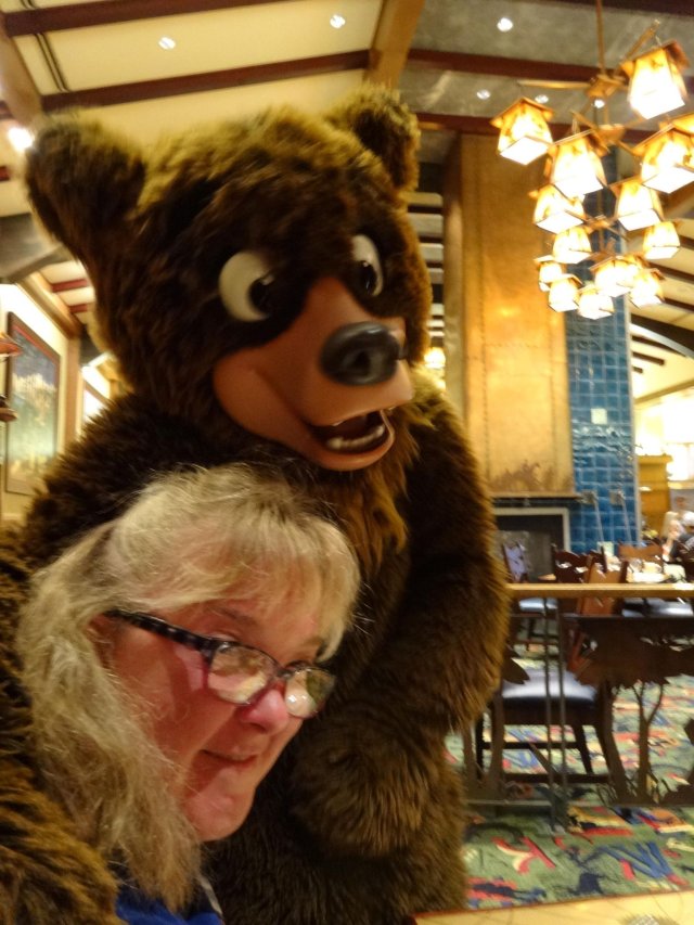 Missy and bear