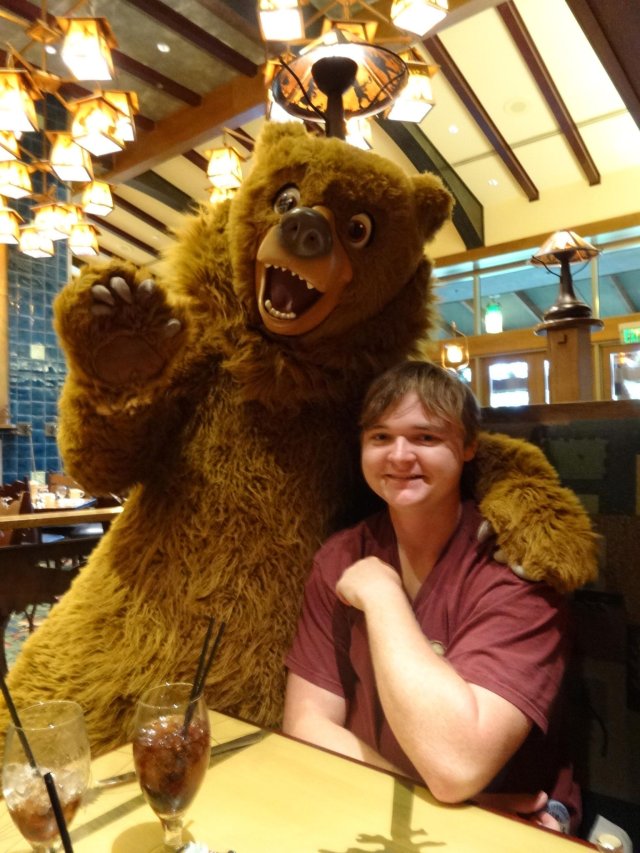Jonny and bear