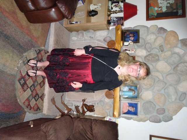 Melissa ready for the prom