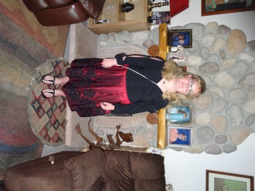 Melissa ready for the prom