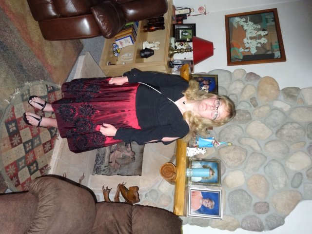 Melissa ready for the prom