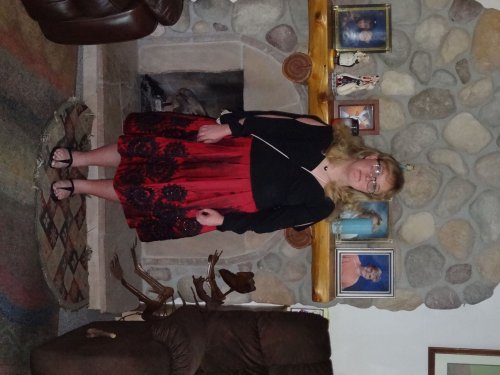 Melissa ready for the prom