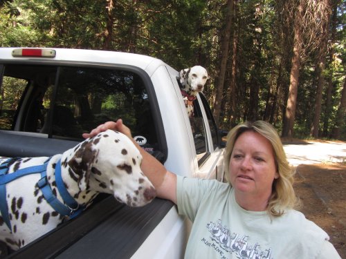 Mom and Lucky