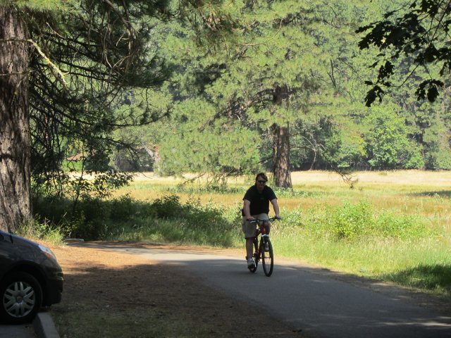 Jonny on bike