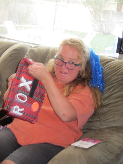 Melissa and presents