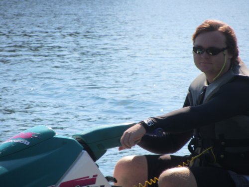 Jonny on Sea Doo