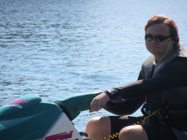 Jonny on Sea Doo