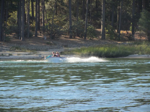 Mom and Missy on Sea Doo