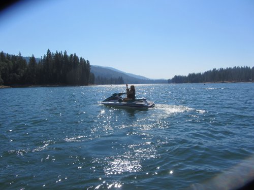 Kim and Zeke on Sea Doo