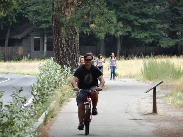 Jonny on bike