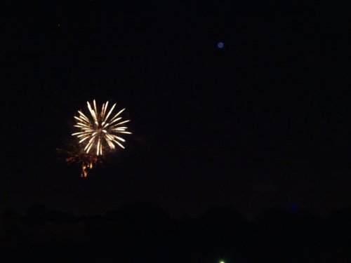 Fireworks at Disneyland