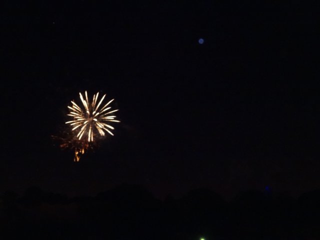 Fireworks at Disneyland