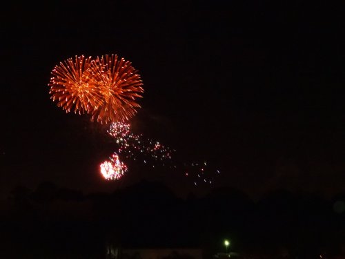 Fireworks at Disneyland