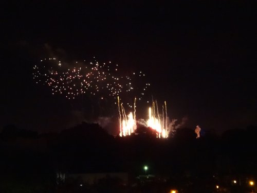 Fireworks at Disneyland