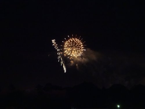 Fireworks at Disneyland