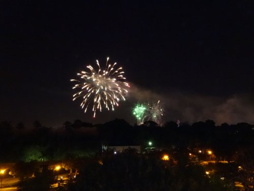 Fireworks at Disneyland