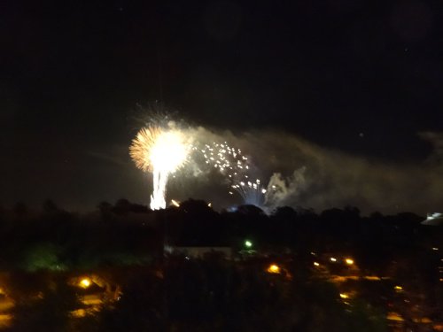 Fireworks at Disneyland