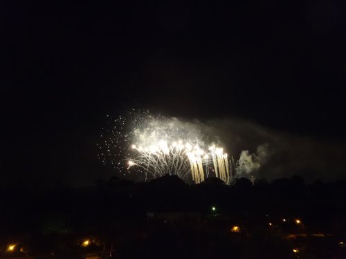 Fireworks at Disneyland