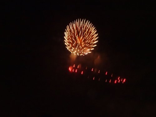 Fireworks at Disneyland