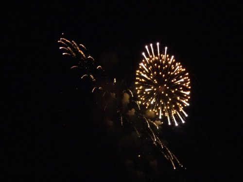 Fireworks at Disneyland