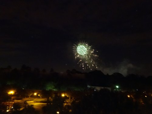 Fireworks at Disneyland