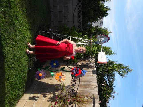 Melissa ready for the prom