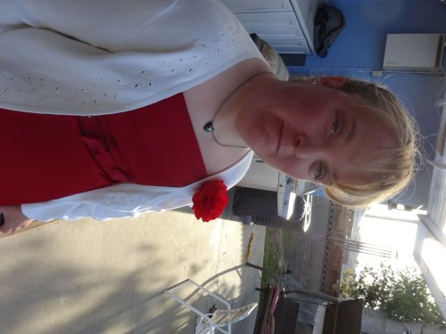 Melissa ready for the prom