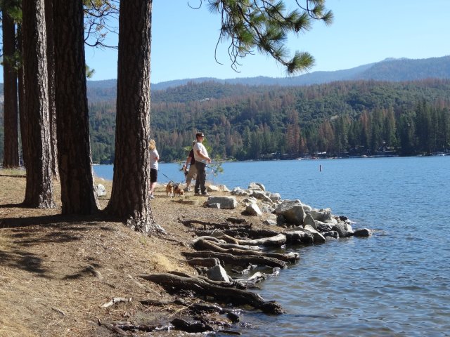 family at Bass Lake