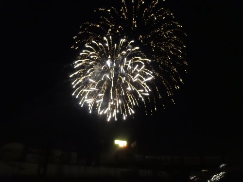 fireworks at Perris Auto Speedway