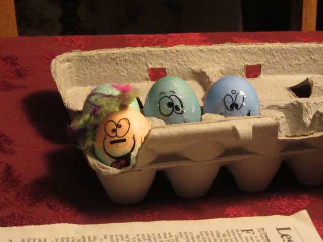 Easter eggs