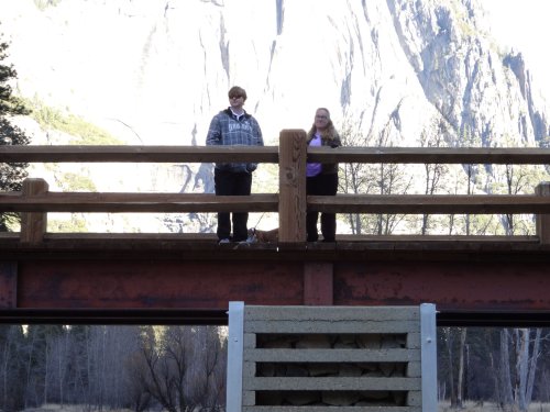Jonny and Melissa on bridge