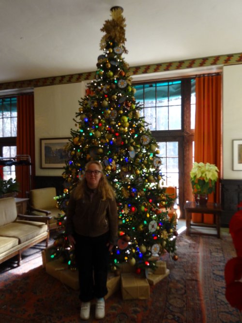 Melissa at the Ahwahnee Hotel