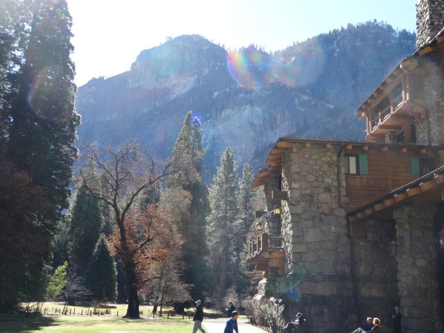View from The Ahwahnee