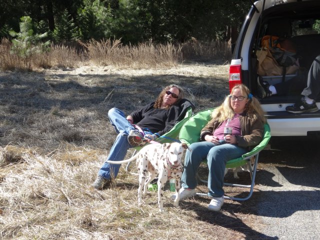 Dad, Missy and Dixie