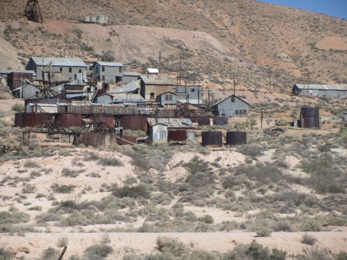 Mine site in Rosamond