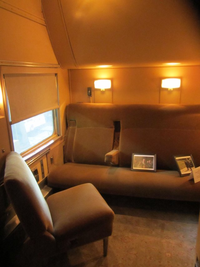inside passenger car
